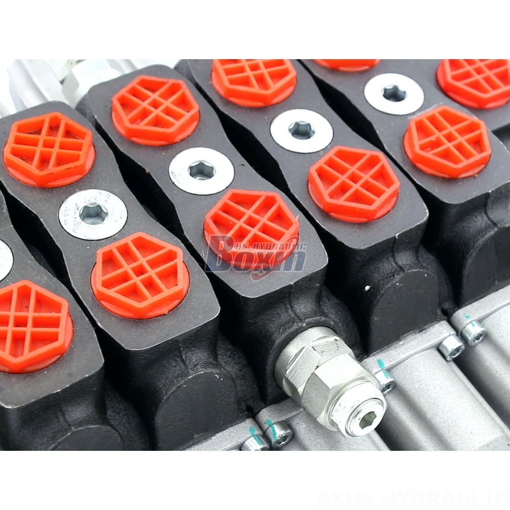 SD8-Electric Unloading Valve 5 Position 2 Solenoid 12v 24v Hydraulic Directional Control Valve detail image